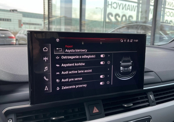 Audi A4 cena 109900 przebieg: 68332, rok produkcji 2019 z Gdynia małe 631